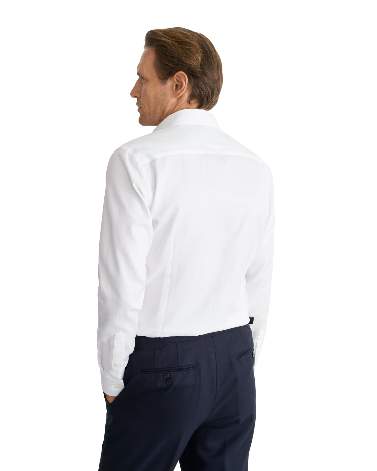 herringbone slim fit Shirt