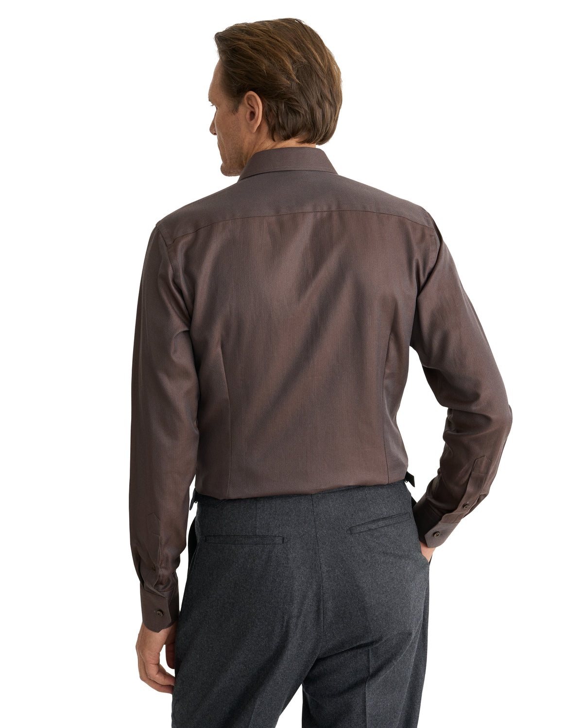 herringbone Slim fit Shirt