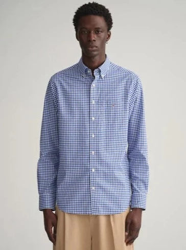 Regular Fit Gingham Broadcloth Shirt