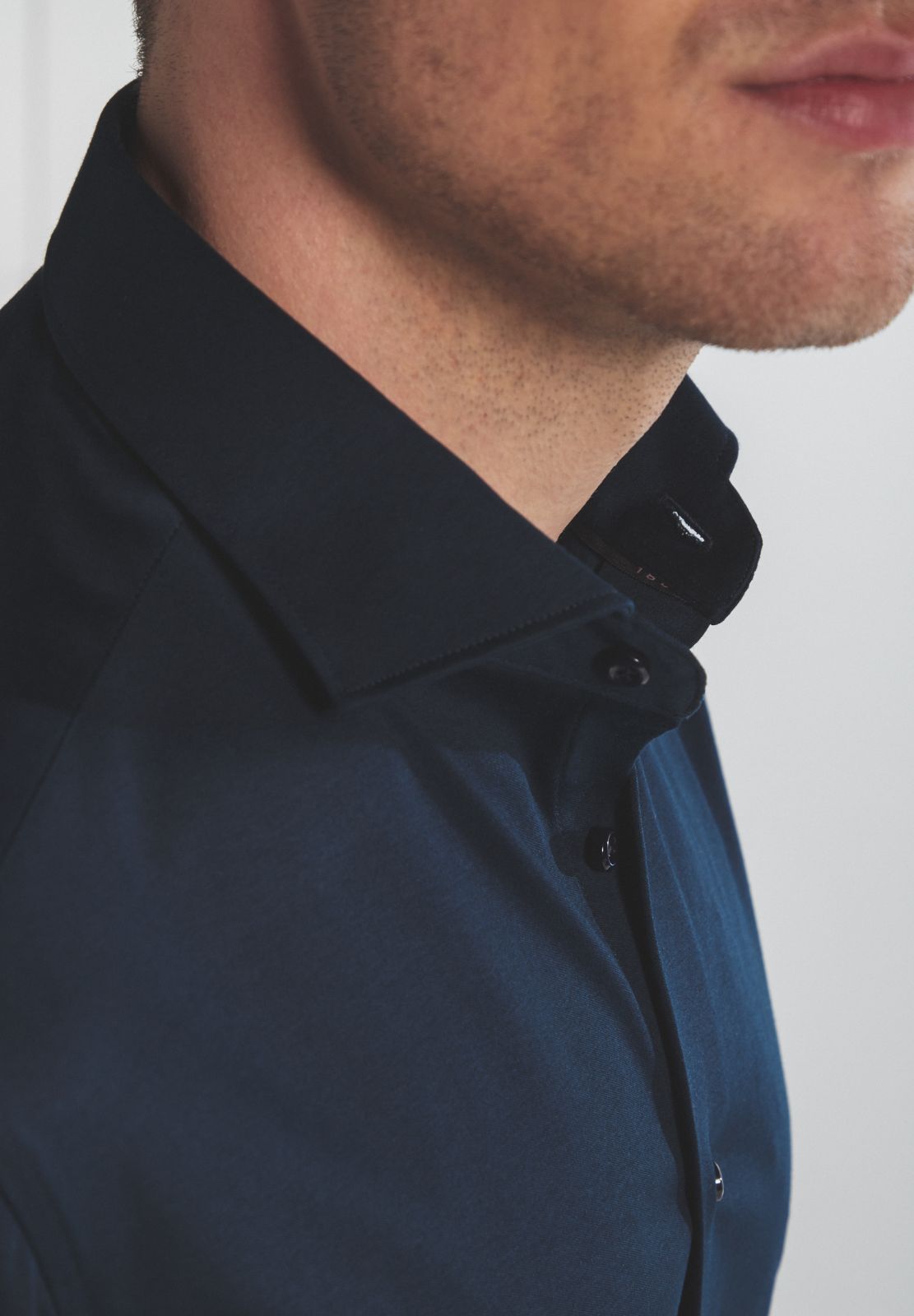Soft Tailoring jersey slim fit shirt