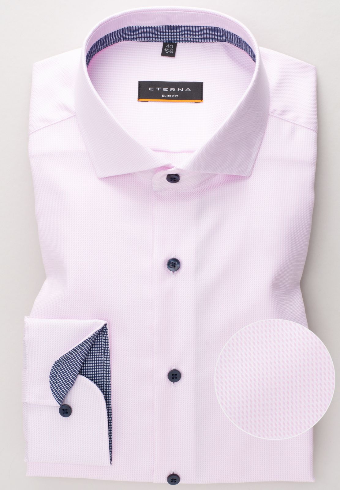 modern fit twill structured shirt