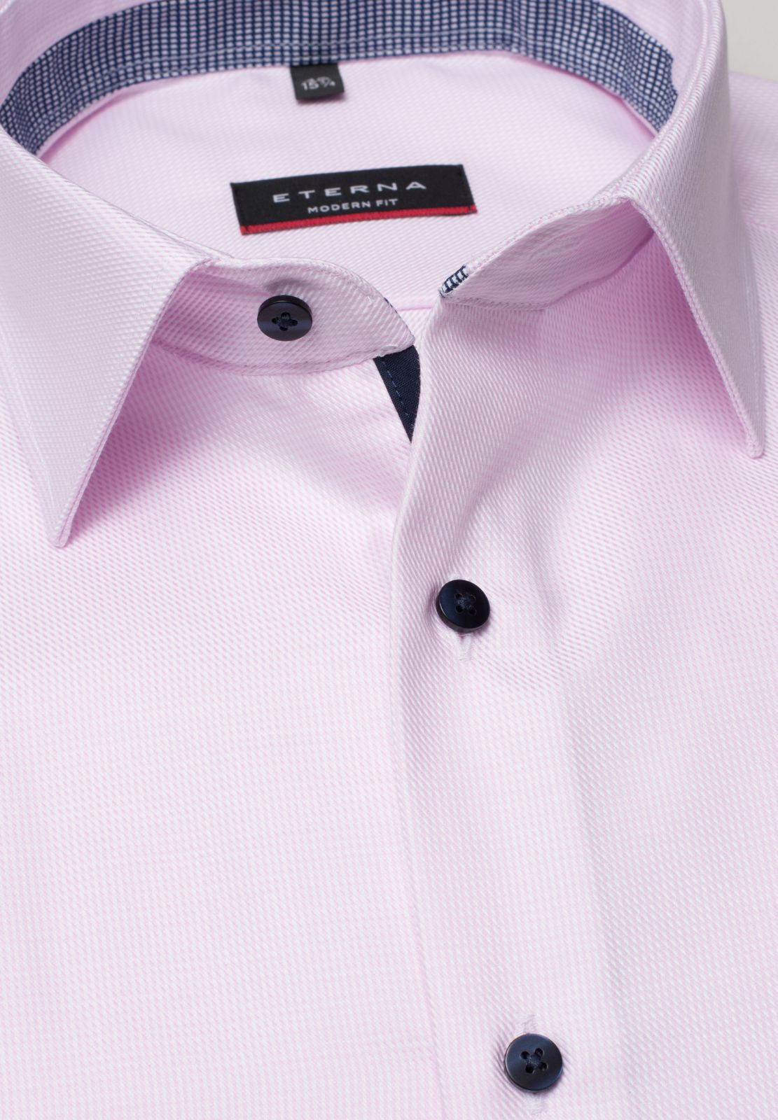 modern fit twill structured shirt