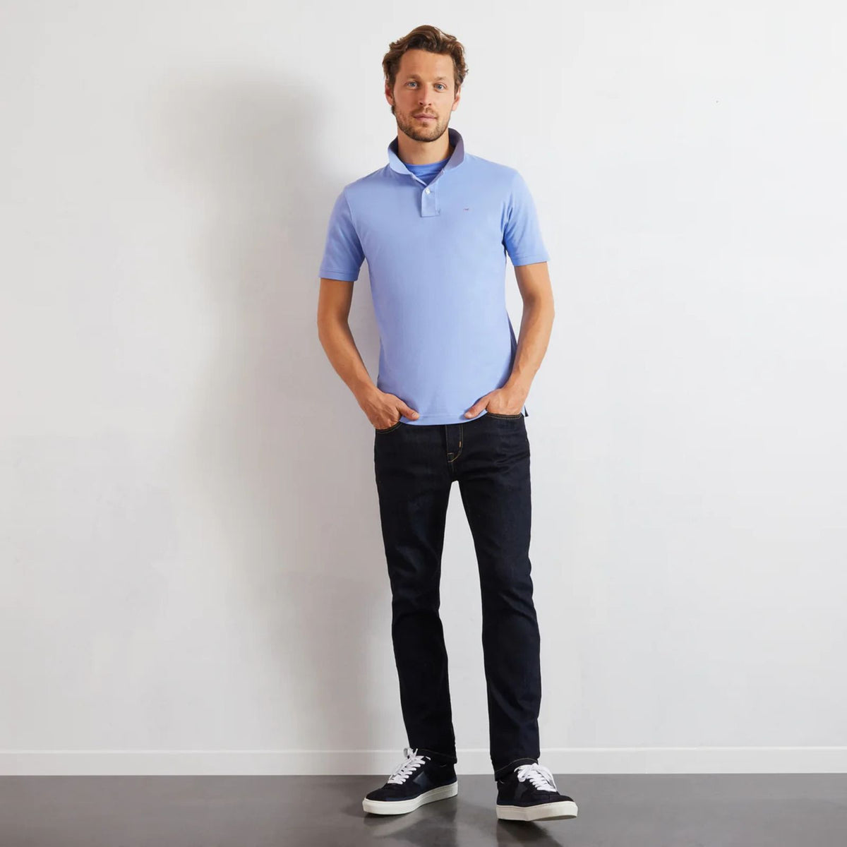 Stretch Pima Cotton Polo