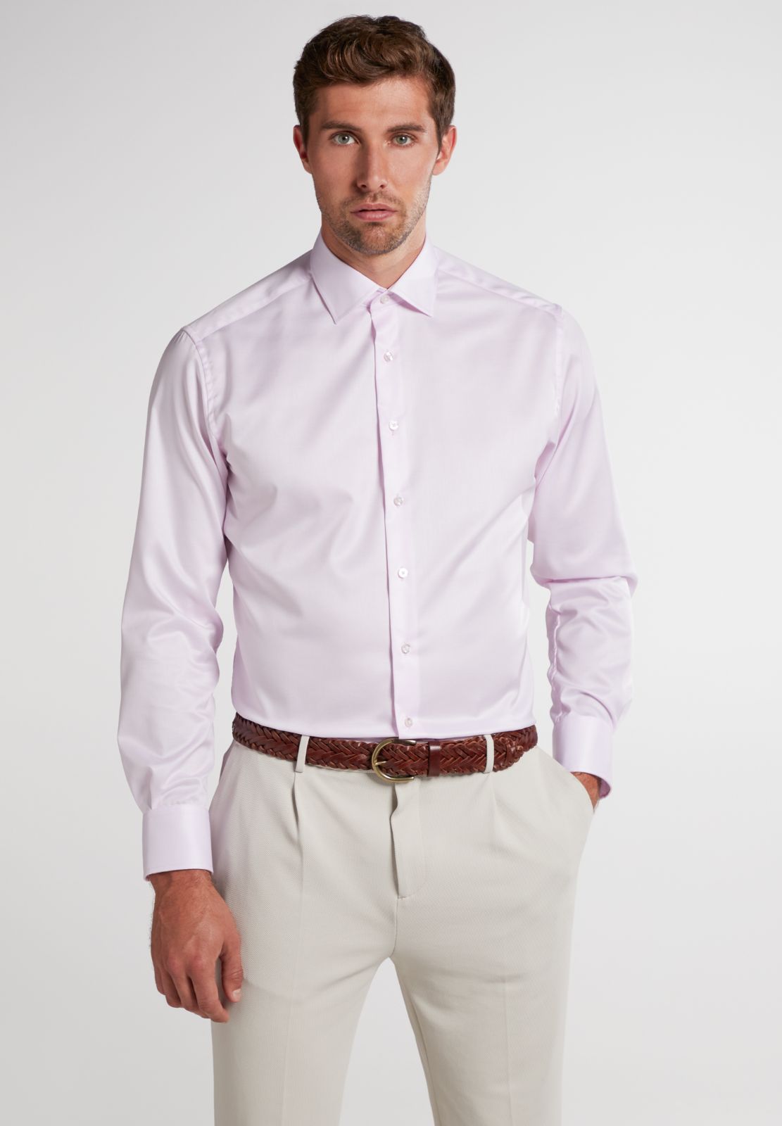 modern fit Twill Shirt