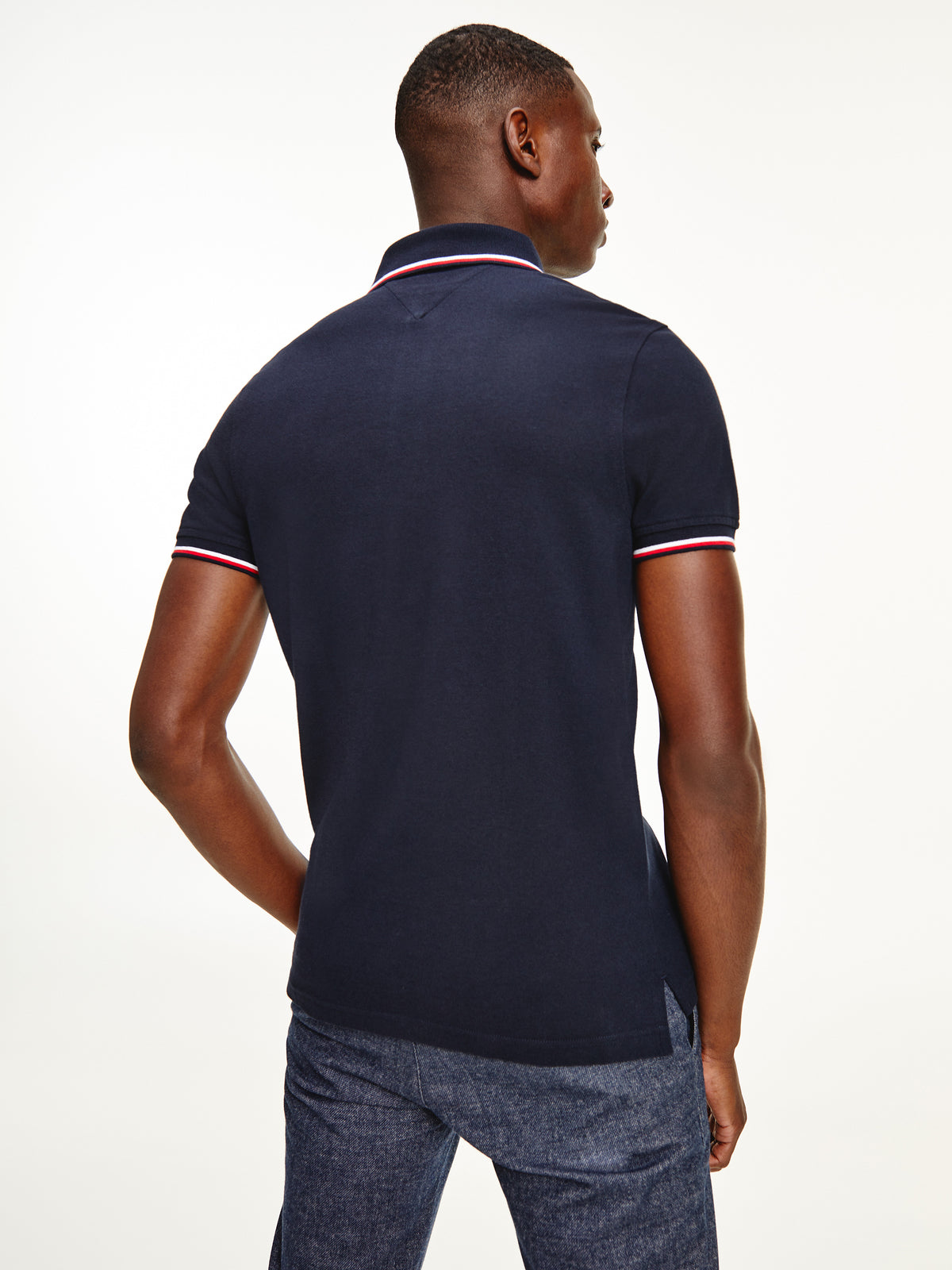 Organic Tipped Slim Fit Polo