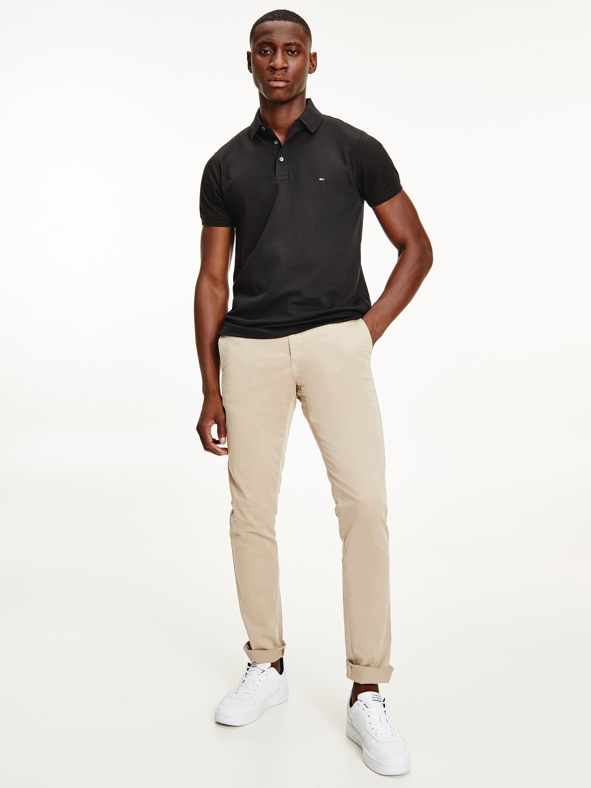 Tommy Hilfiger 1985 TH Flex Slim Fit Polo