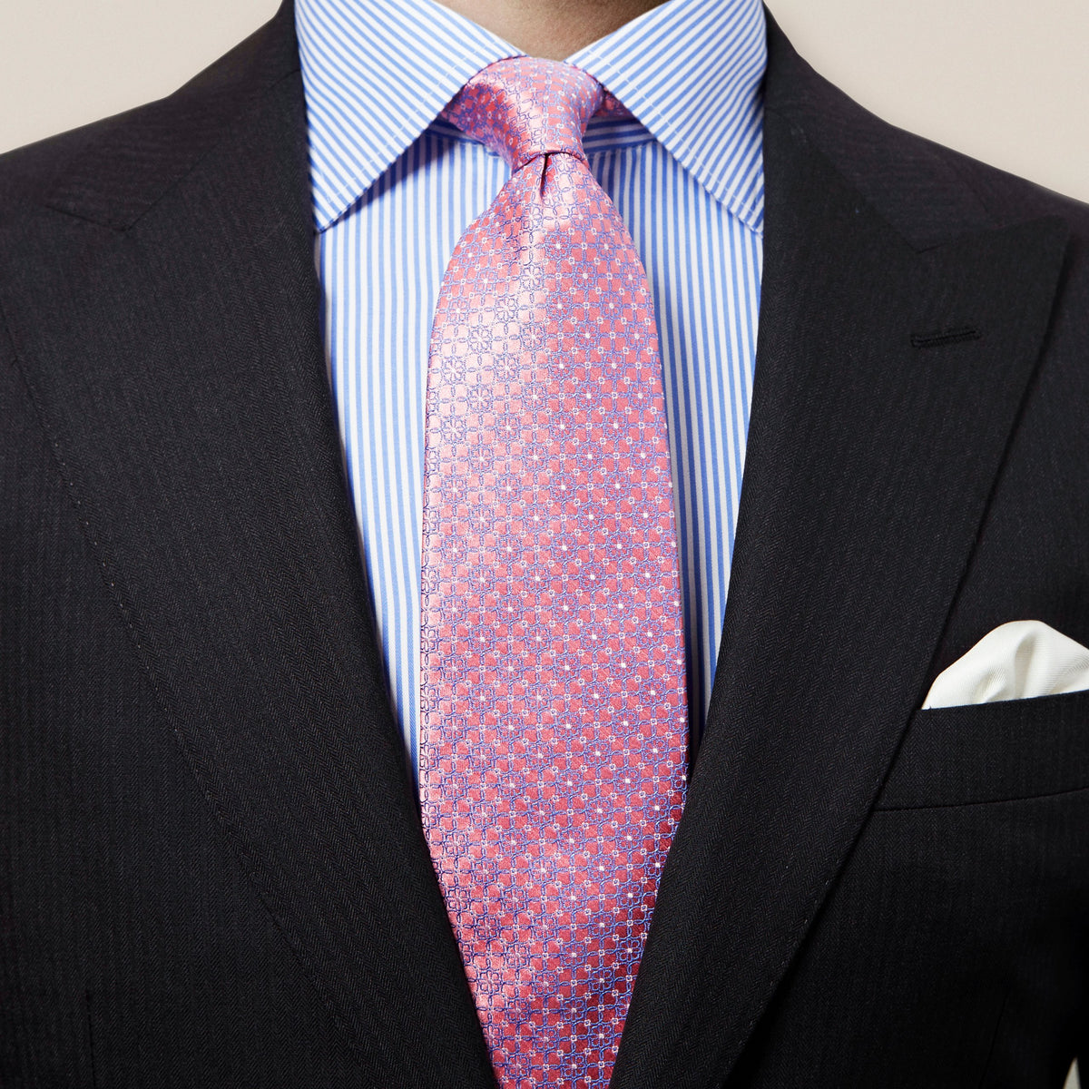 Floral Silk Tie