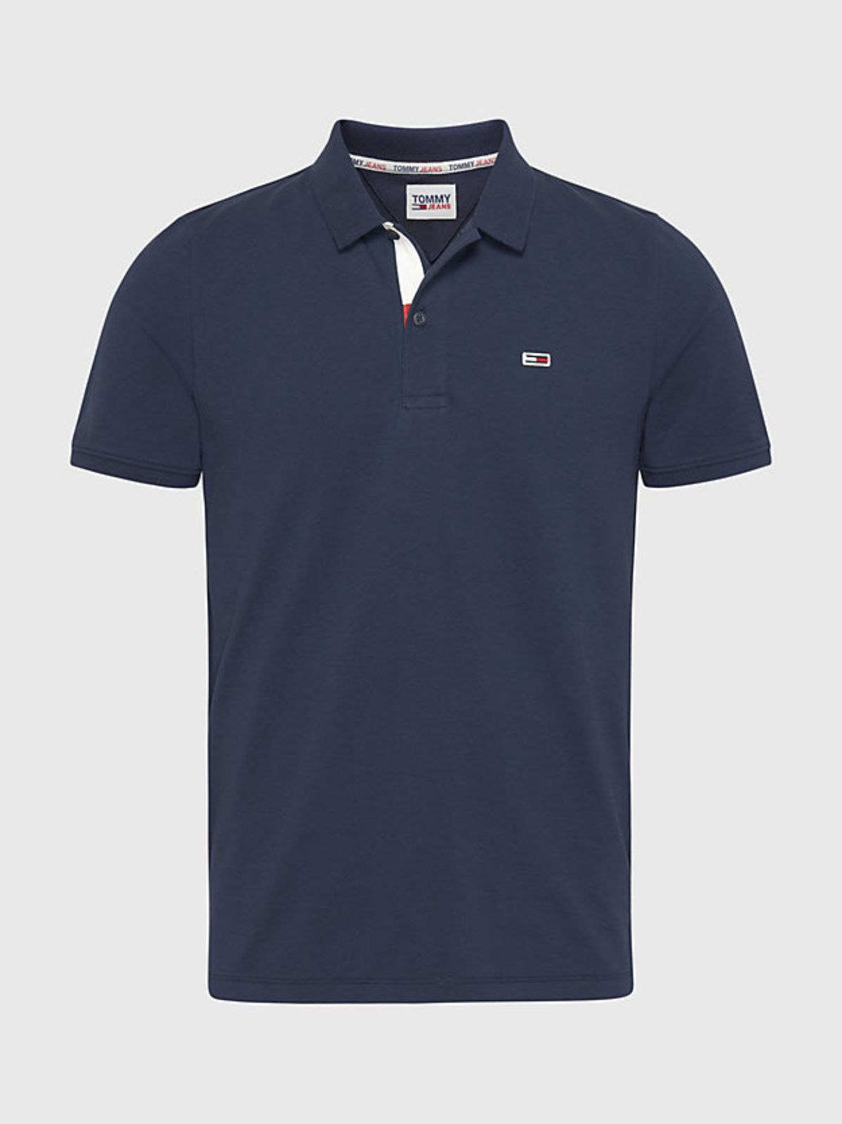 Slim Placket Polo