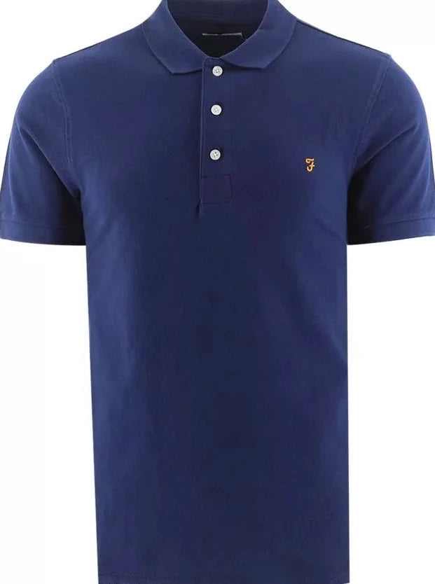 Blanes Slim Fit Organic Cotton Polo Shirt