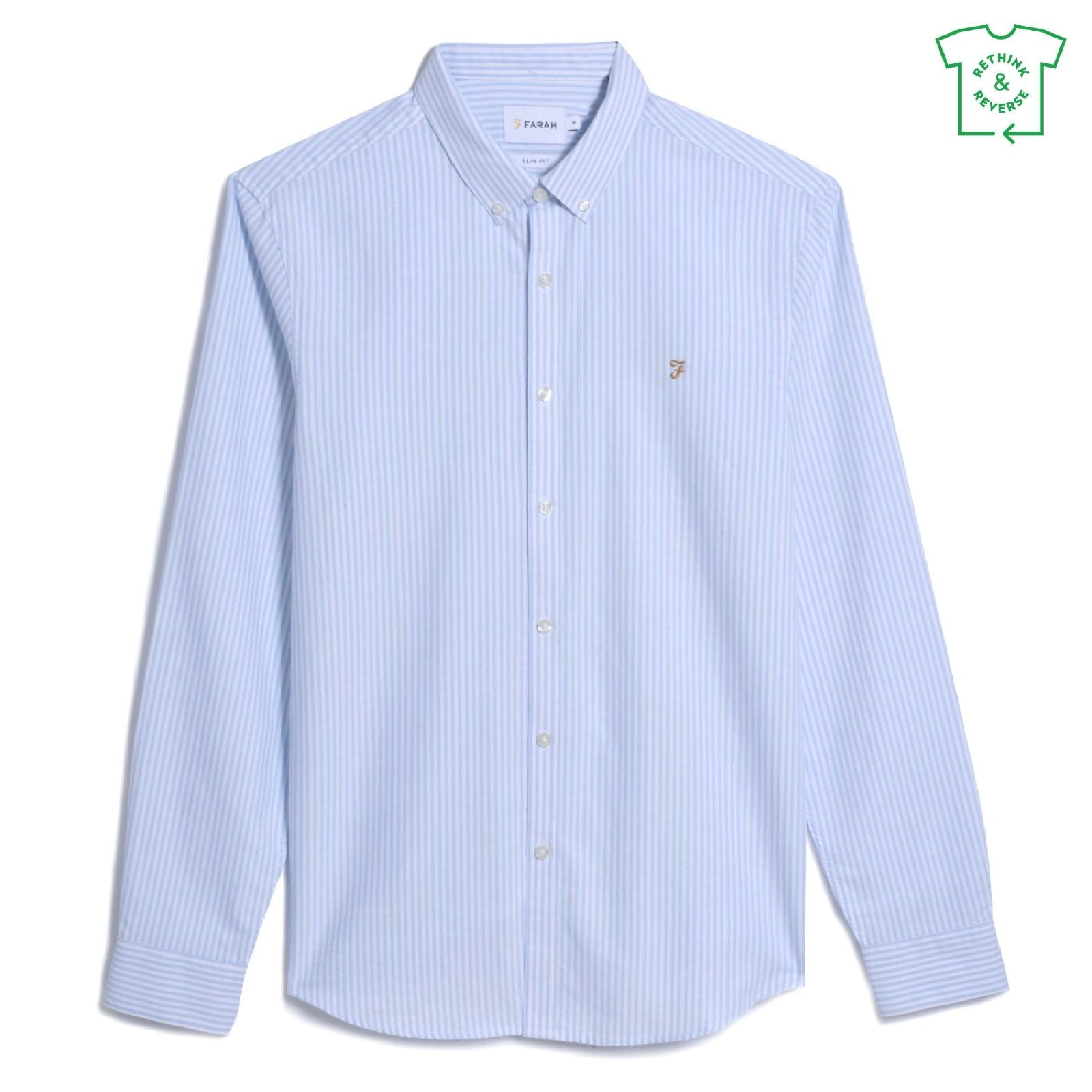 Farah Brewer Stripe Shirt
