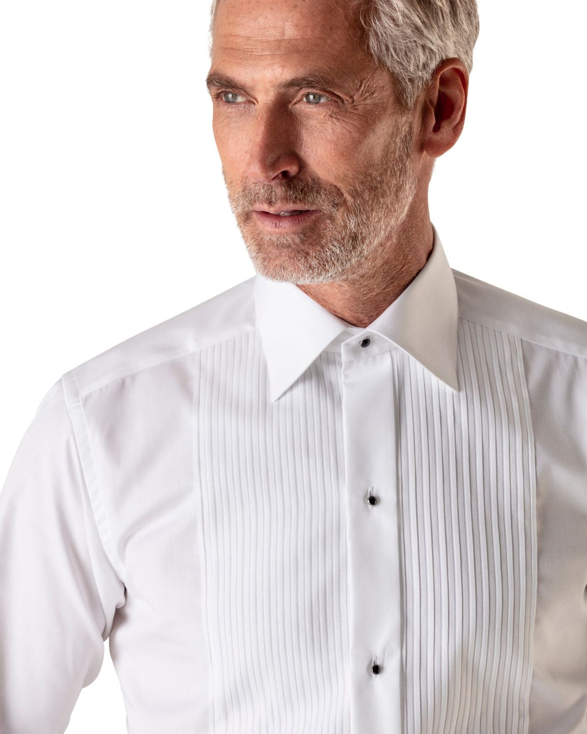 Plissé Tuxedo Shirt