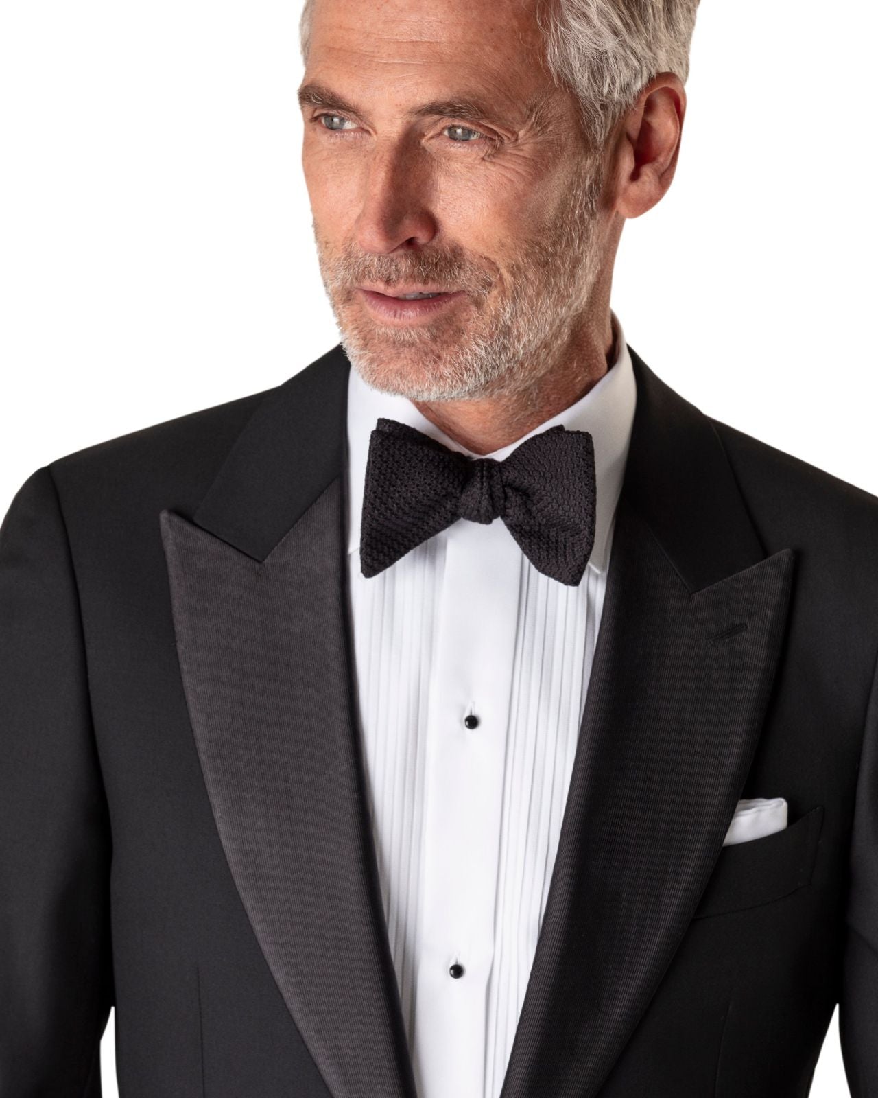 Plisse Tuxedo Shirt Saville Menswear