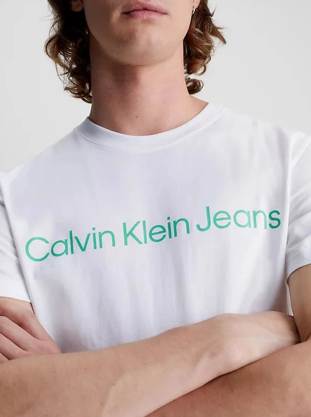 institutional logo slim tee