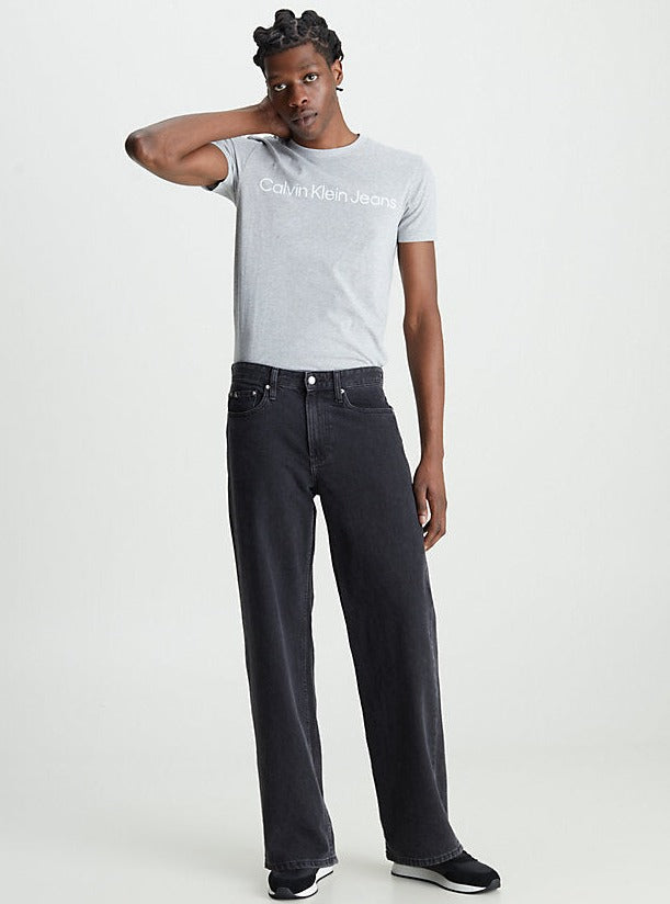 institutional logo slim tee