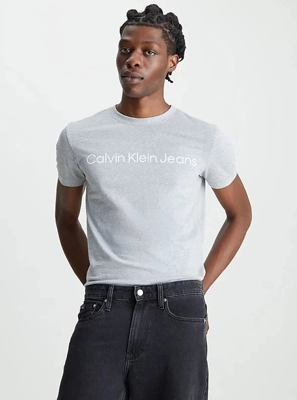 institutional logo slim tee