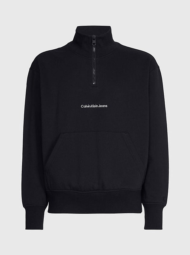 institutional half zip