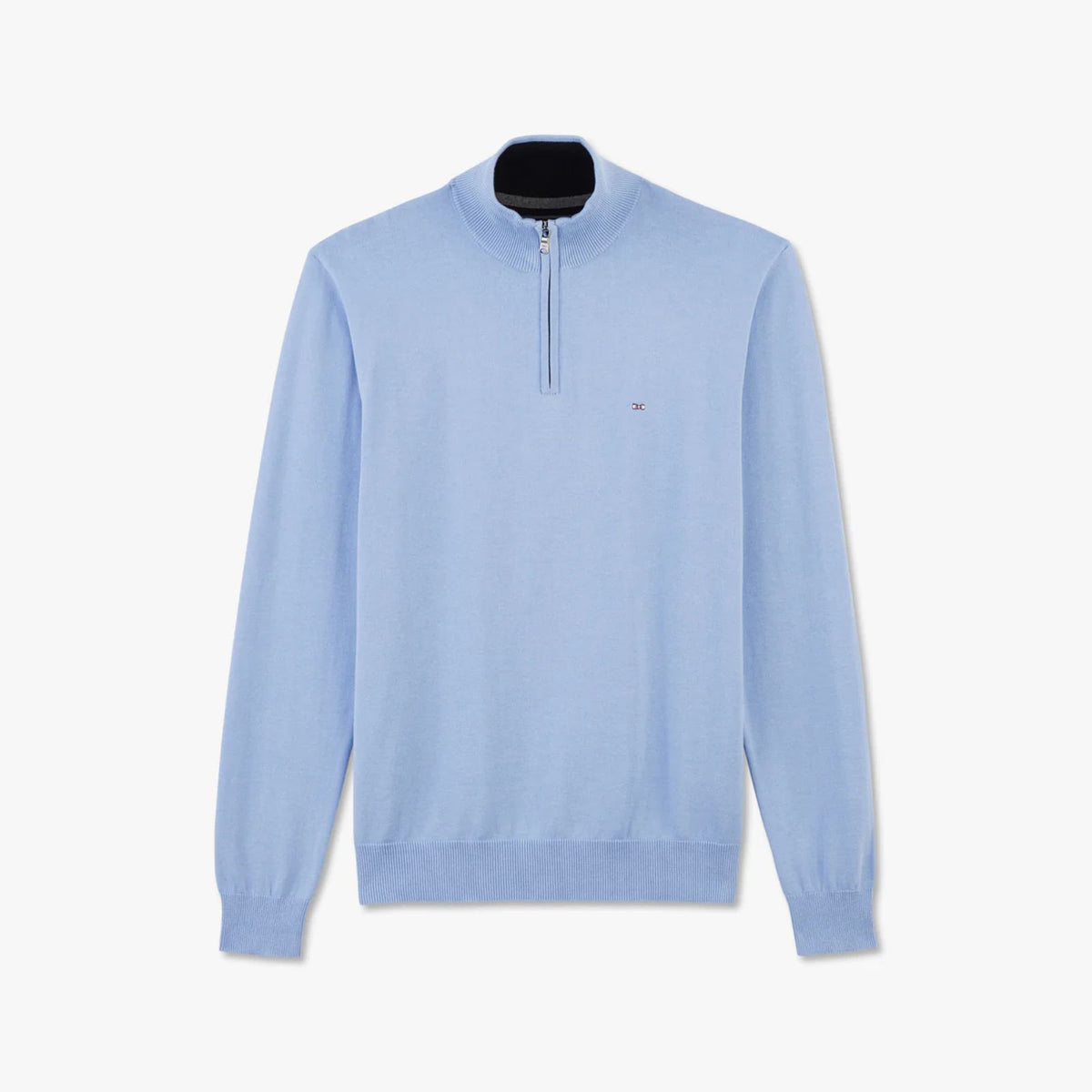 Cotton Jersey Jumper with trucker neck