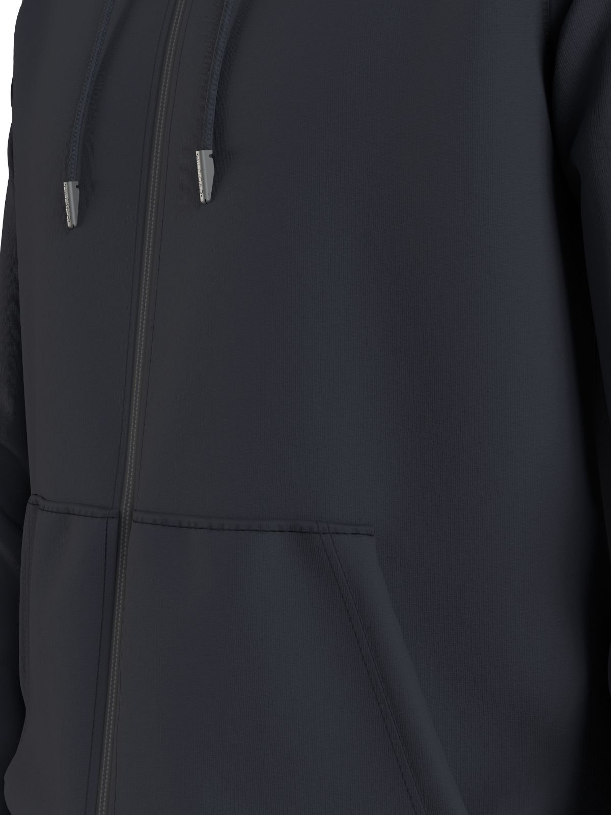 TOMMY LOGO ZIP THROUGH