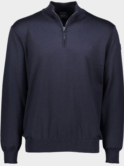 Merino Wool Half Zip